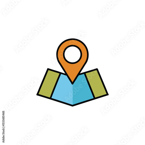 Map Icon (white background)