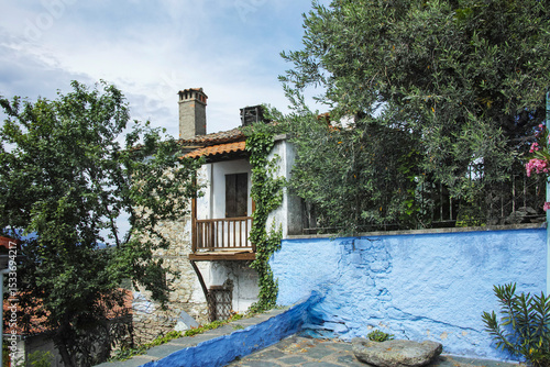 The historical Village of Ampelakia, Larissa, Greece