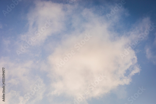 Konstfotografi Cielo con nubes abstractas