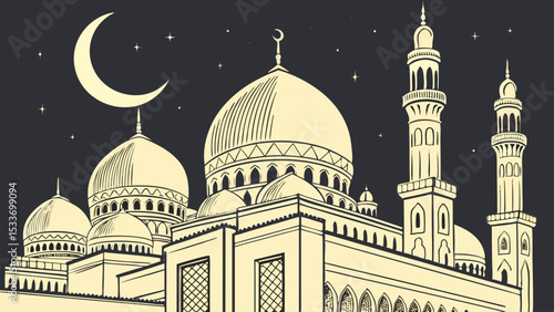 Serene Majestic Cityscape Series: Tranquil Skylines & Urban Horizons