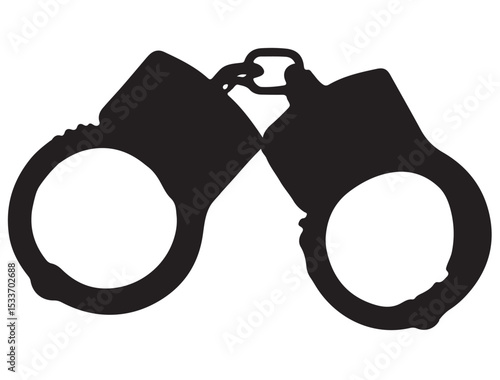 HANDCUFF SILHOUETTE