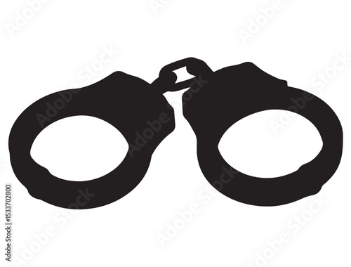 HANDCUFF SILHOUETTE