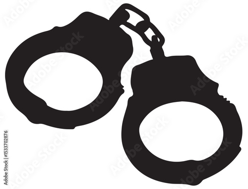 HANDCUFF SILHOUETTE