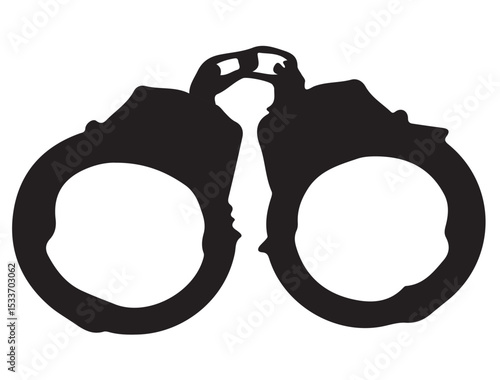 HANDCUFF SILHOUETTE