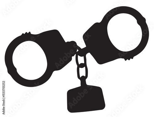 HANDCUFF SILHOUETTE