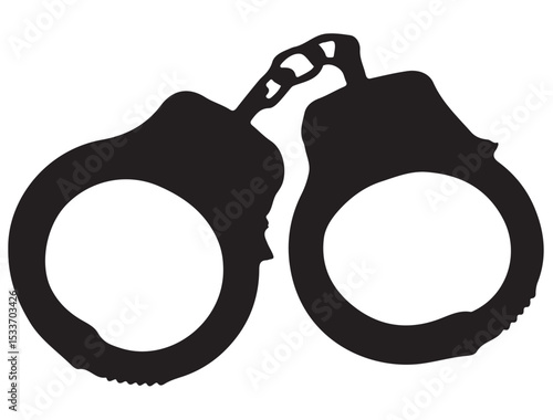 HANDCUFF SILHOUETTE