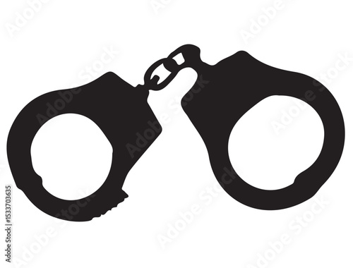 HANDCUFF SILHOUETTE
