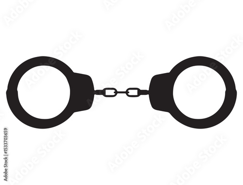 HANDCUFF SILHOUETTE