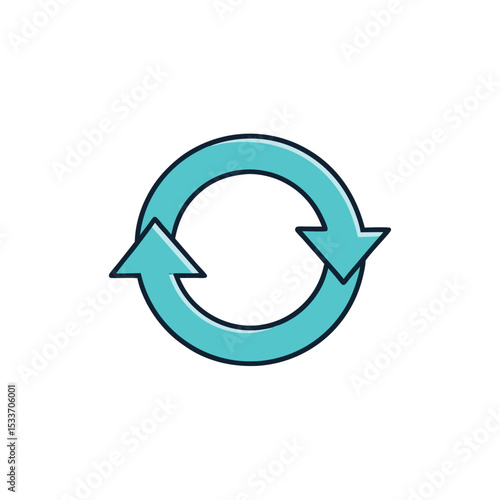 Refresh Icon (white background)