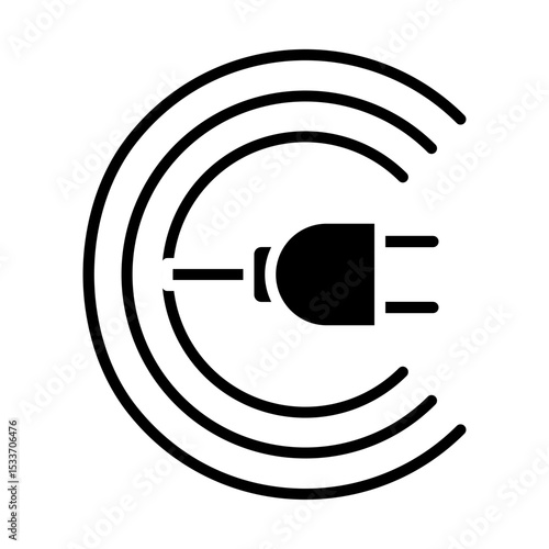 Plug icon Design