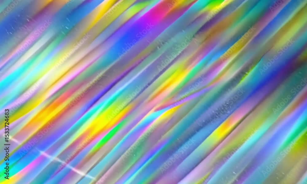 Abstract iridescent background with vibrant rainbow stripes Abstract iridescent background with vibrant rainbow stripes