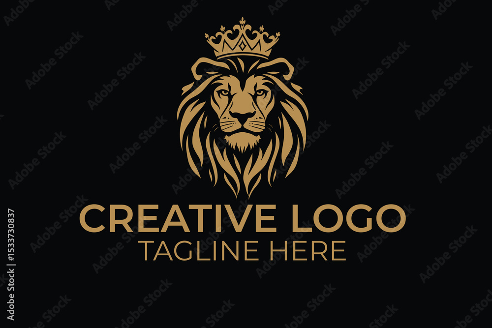 Fototapeta premium eagle head logo