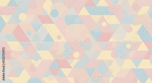 Wallpaper Mural abstract geometric background Torontodigital.ca