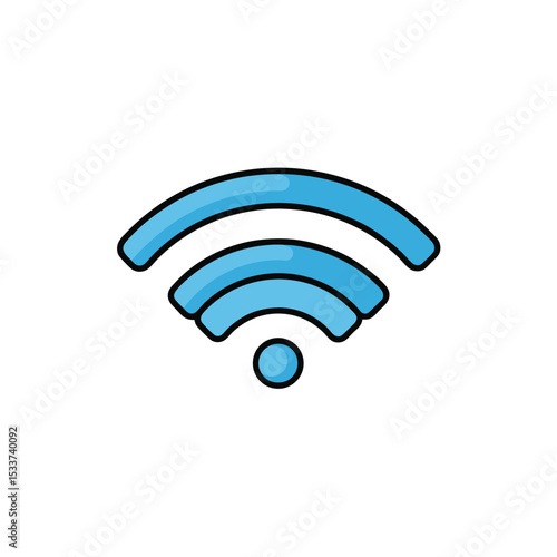 Wi-Fi Icon (white background)
