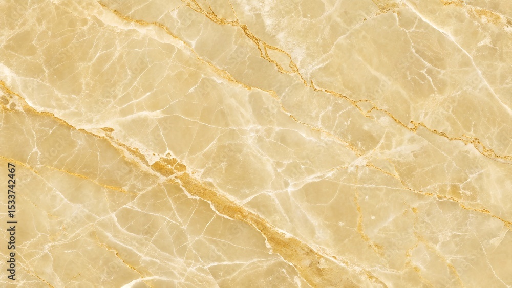 Fototapeta premium Yellow marble texture. Full frame background.