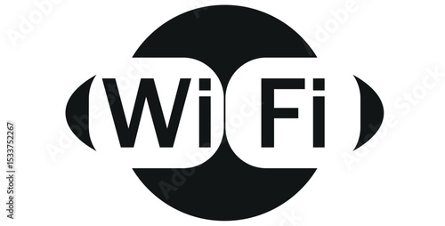 Vector icons of wifi icon. Internet concept at home or at work. Icon for the site