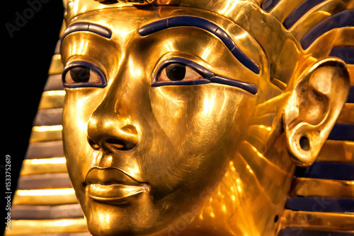 Foto Tutankhamun golden mask. Ancient egypt
