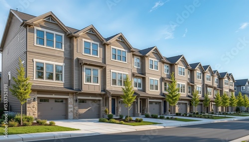 Utah Valley Townhomes - Modern Suburbia Row