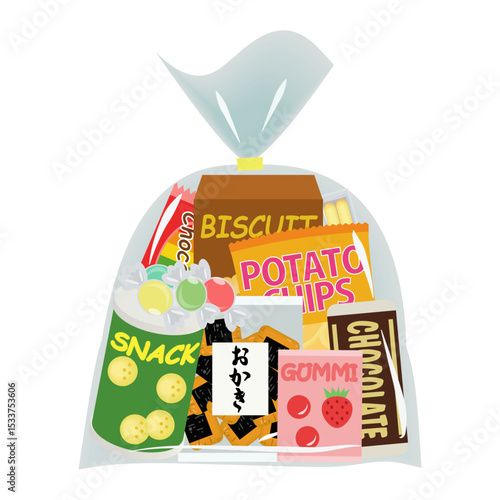 袋詰めのお菓子