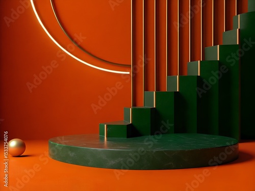 Modern Colorful Product Display