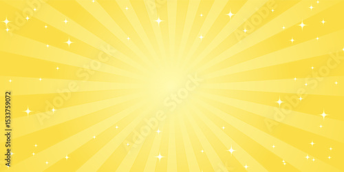 Background with yellow gradient and concentrated lines interspersed with