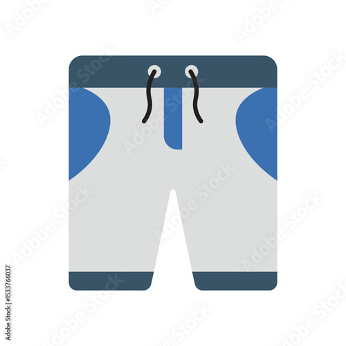 Nicker icon, nicker vector illustration isolated on white background, 