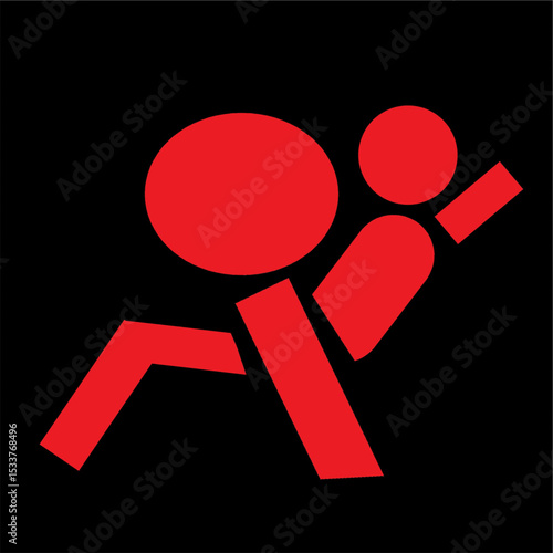 airbag indicator warning when front airbag is switched off security system.eps