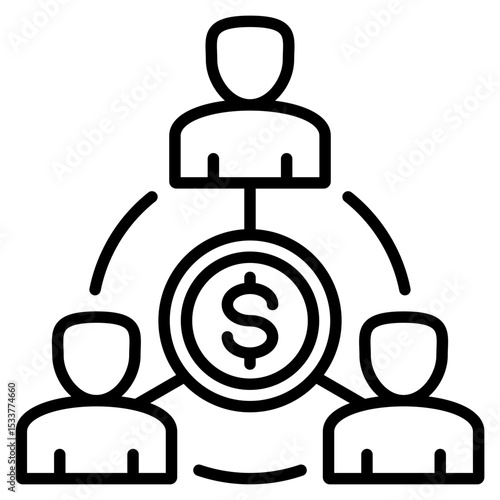 Community line icon