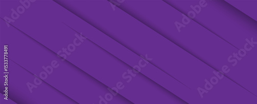 Modern abstract purple background with diagonal line. Simple graphic design element. Futuristic concept. Horizontal banner template with space for your text. vectors