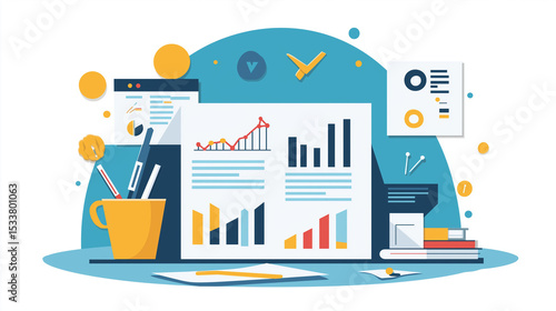 business infographics elements