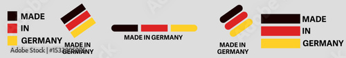 Made in Germany Icon vector illustration Free Download Made in Germany Icon vector illustration - GFXLoad