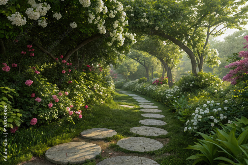 Soothing Zen garden scene with floral touches and calm energy
Soothing Zen garden scene with floral touches and calm energy