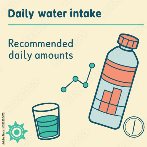 Infographic: Daily water intake