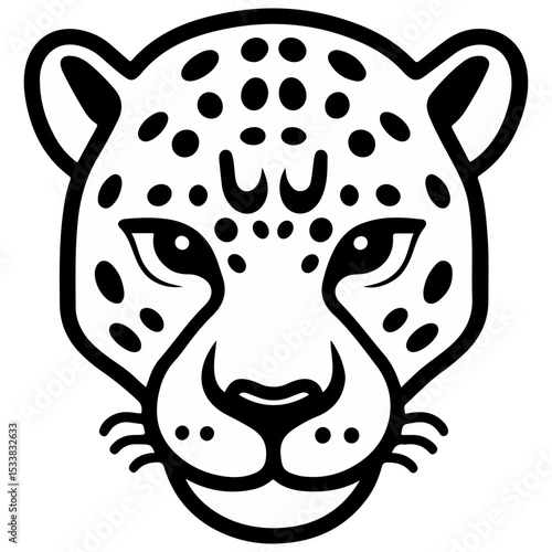 leopard, animal, vector, transparent background, creature, panthera pardus, icon, cute, mammal, zoo, safari, wild, cheetah, predator, isolated, wildlife, nature, feline, carnivore