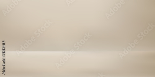 Background Beige Wall Studio Room and White Light,Shadow on Podium Stage for Product,Autumn Brown Backdrop.Fall Season scene banner with sunlight on floor texture,Interior Kitchen with blur gradient