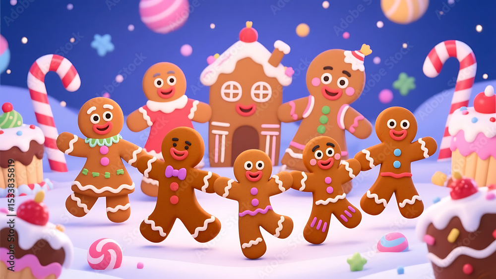 Obraz premium gingerbread