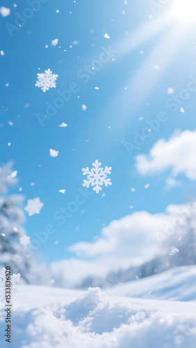 Wallpaper Mural snow Torontodigital.ca