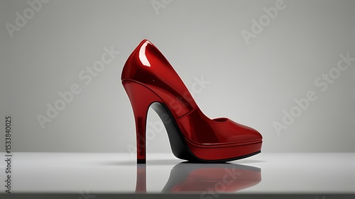 red high heels