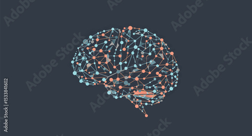 Human Brain Network Complex Neural Connections and Cognitive Processes
