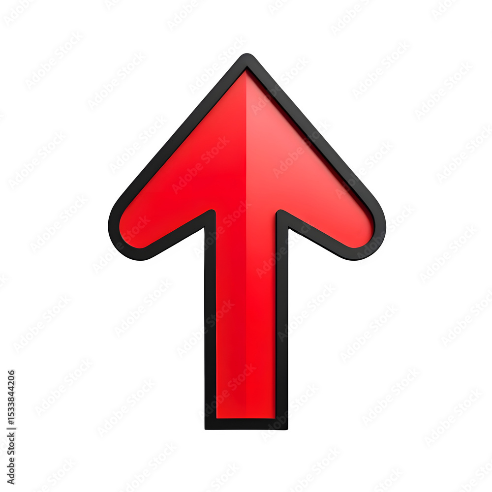 Red Arrow Sign/Symbol. Red Arrow Sign/Symbol.