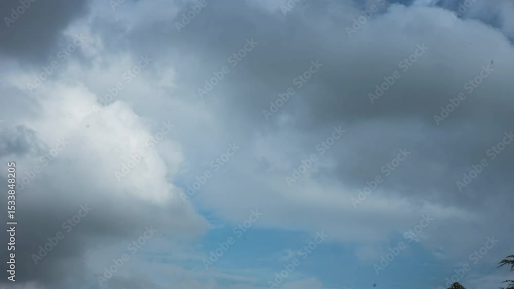 Time Lapse of Rolling Clouds and White Clouds Movement in Blue Sky 4K Ultra HD Time Lapse of Rolling Clouds and White Clouds Movement in Blue Sky 4K Ultra HD
