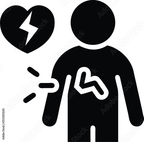 Heart disease icon