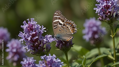 butterfly on lavender