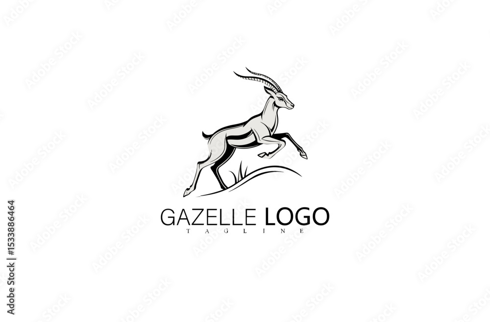 Sleek Jumping Gazelle Logo Vector Design Featuring Elegant Silhouette. Wildlife Branding for Outdoor Business Identity, Nature-Inspired Animal Symbol, or Stylish Minimal Emblem Concept.
Sleek Jumping Gazelle Logo Vector Design Featuring Elegant Silhouette. Wildlife Branding for Outdoor Business Identity, Nature-Inspired Animal Symbol, or Stylish Minimal Emblem Concept.
