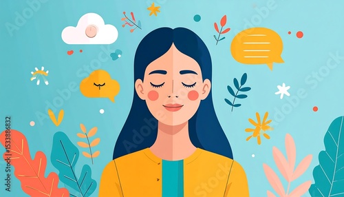 Infographic Style, Promoting Mental Health