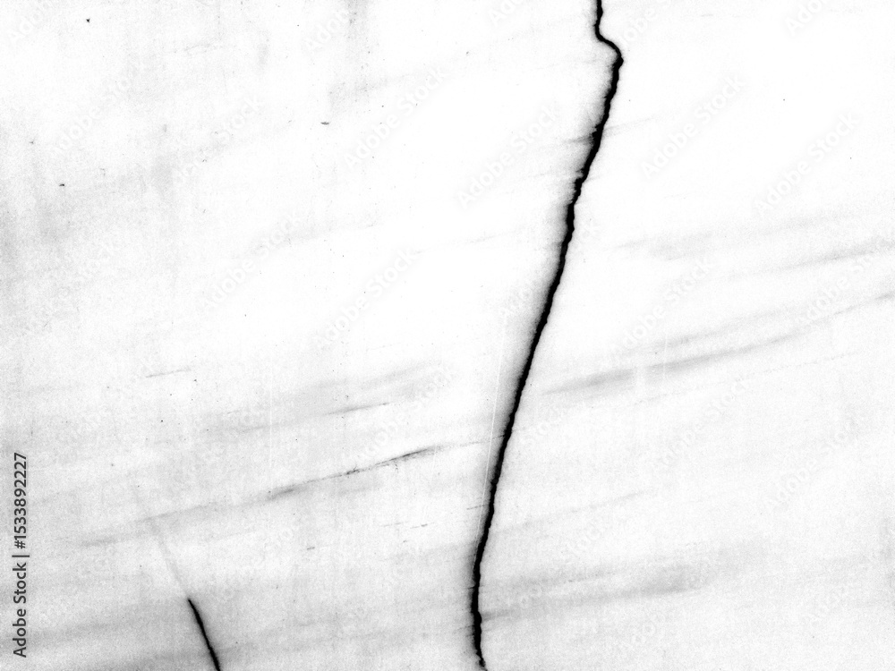 Fototapeta premium Cracked marble texture transparent overlay effect