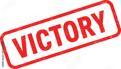 Victory Stamp: Bold Symbol of Success and Triumph