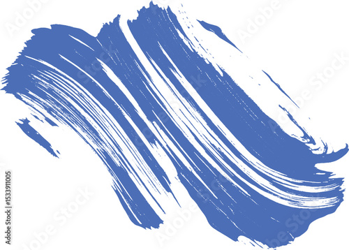 Dynamic blue brushstroke abstract design for backgrounds creative designs or graphic elements