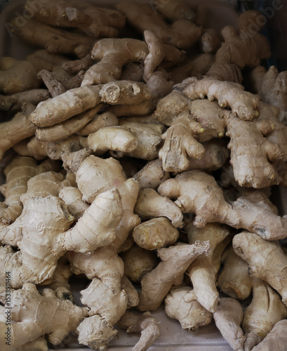 ginger for sale at a neighborhood market
