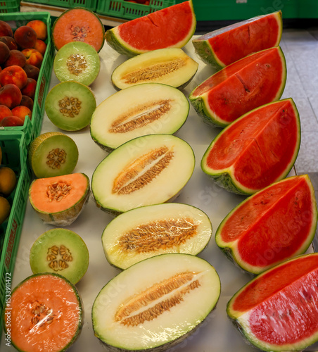 watermelon and melon